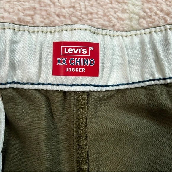 NWT Levi's Men's XX Chino Jogger Pants Olive Green Size Medium Autumn Casual - Picture 3 of 11